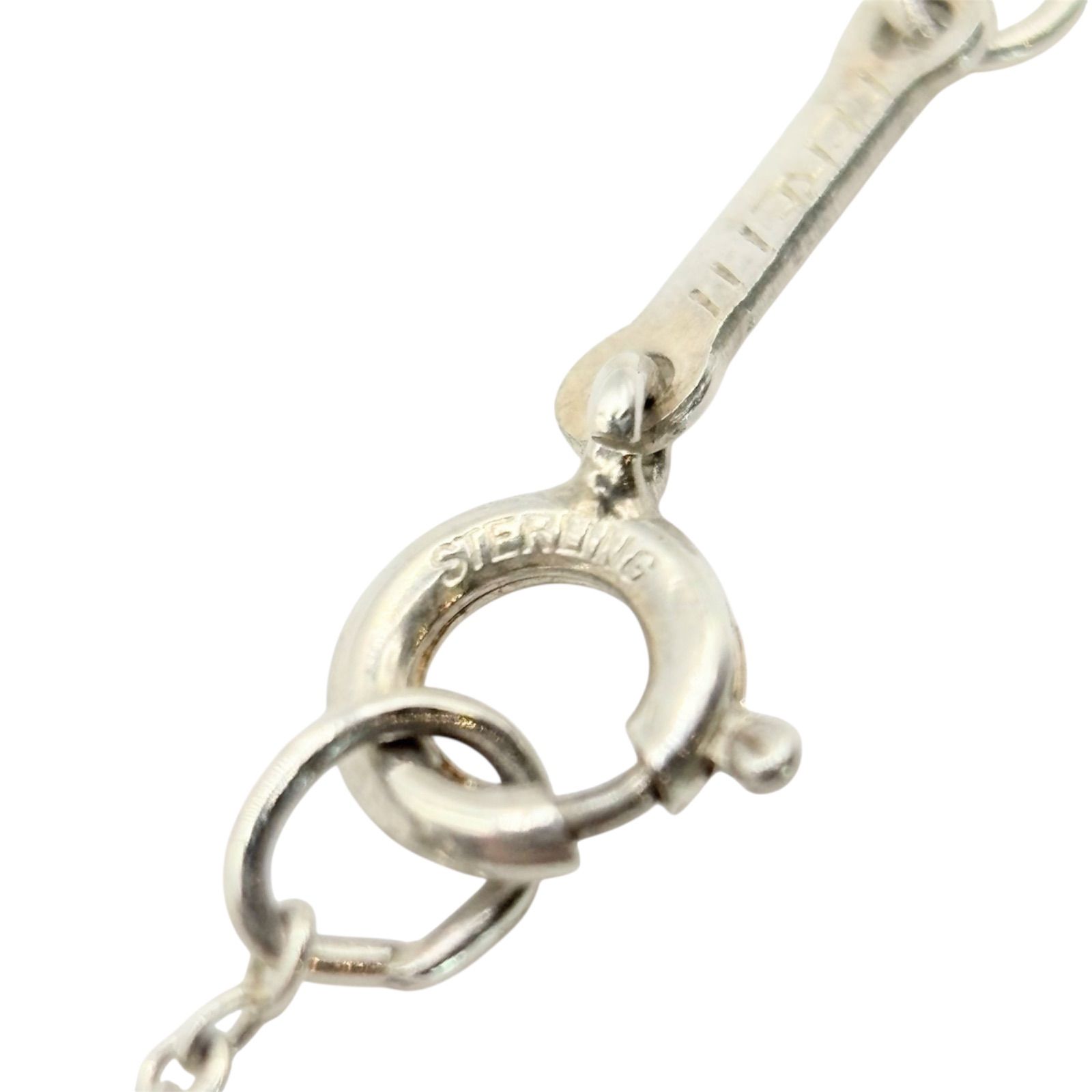美品】TIFFANY&Co. ティファニー ネックレス スモールクロス シルバー