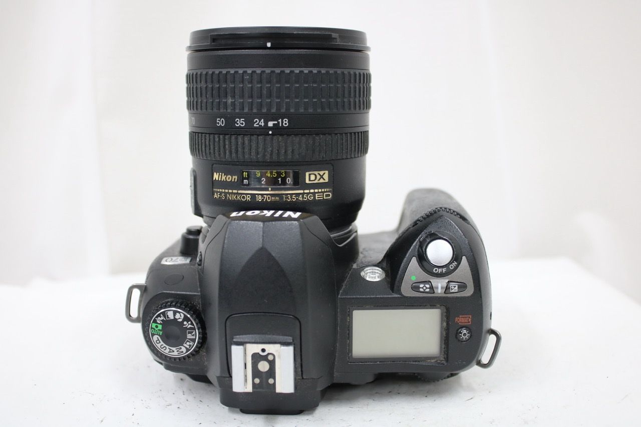 【返品保証】 ニコン Nikon D70 AF-S NIKKOR 18-70mm F3.5-4.5G ED DZ デジタル一眼 e16429