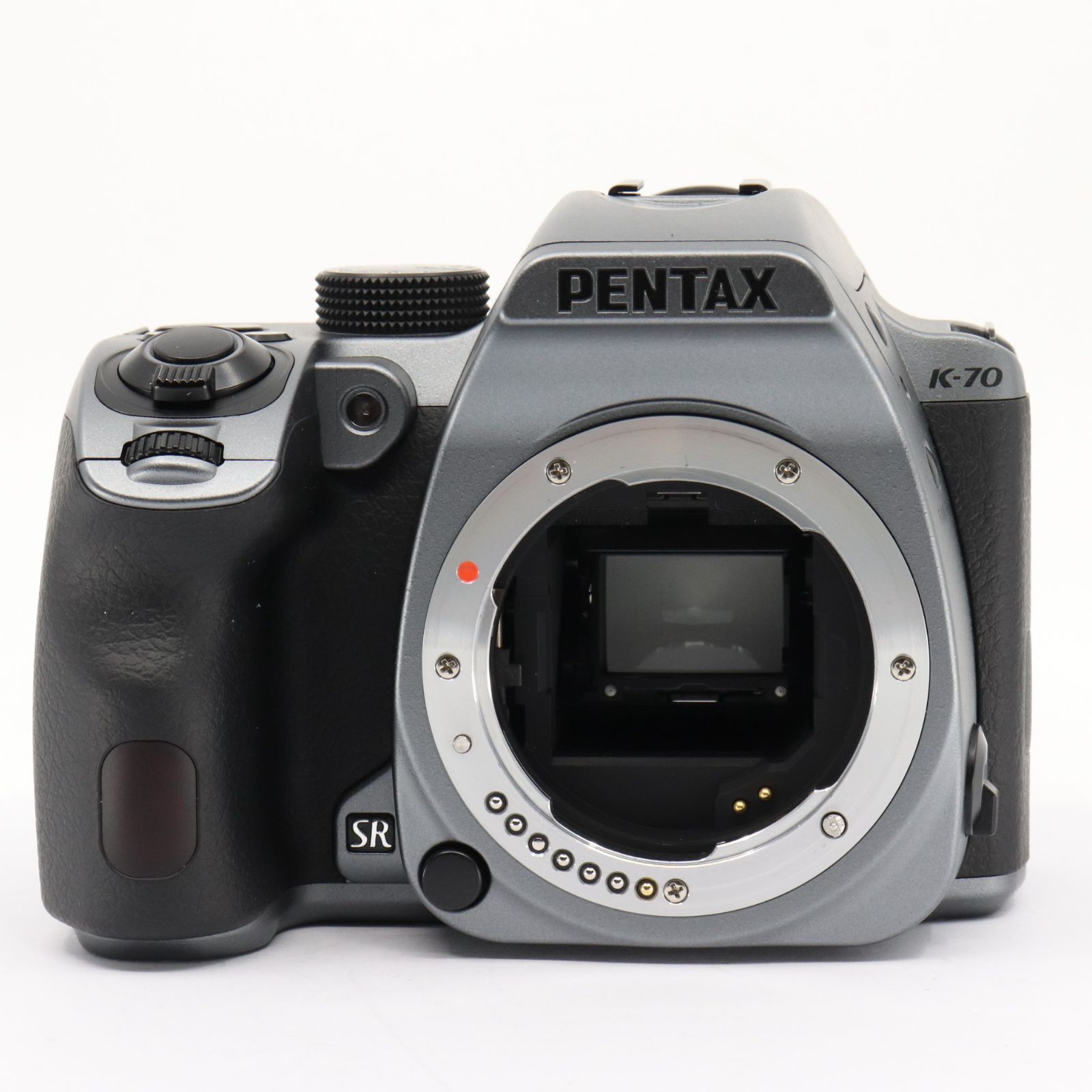 Pentax K-70 ボディ シルキーシルバーペンタックス シャッター回数242