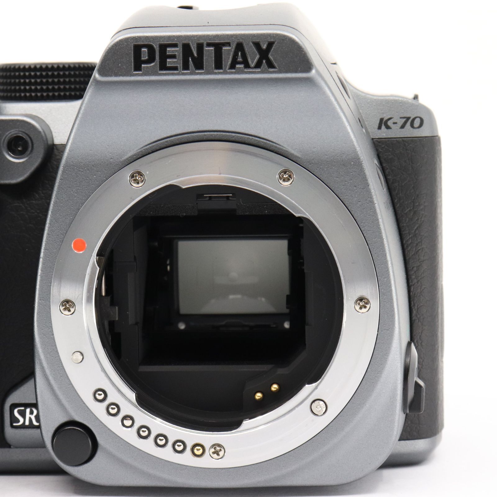 Pentax K-70 ボディ シルキーシルバーペンタックス シャッター回数242