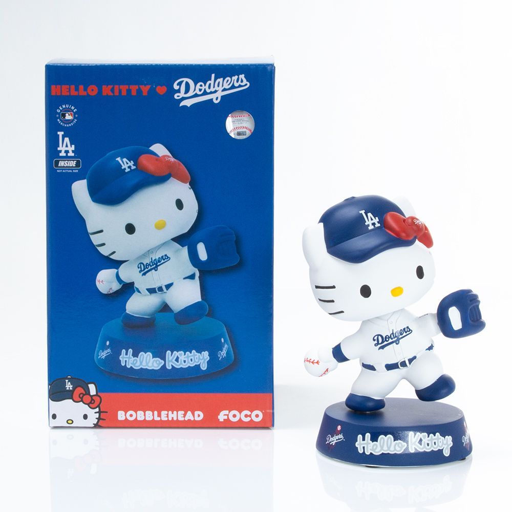 ハローキティ × ロサンゼルス ドジャース コラボ ボブルヘッド 限定