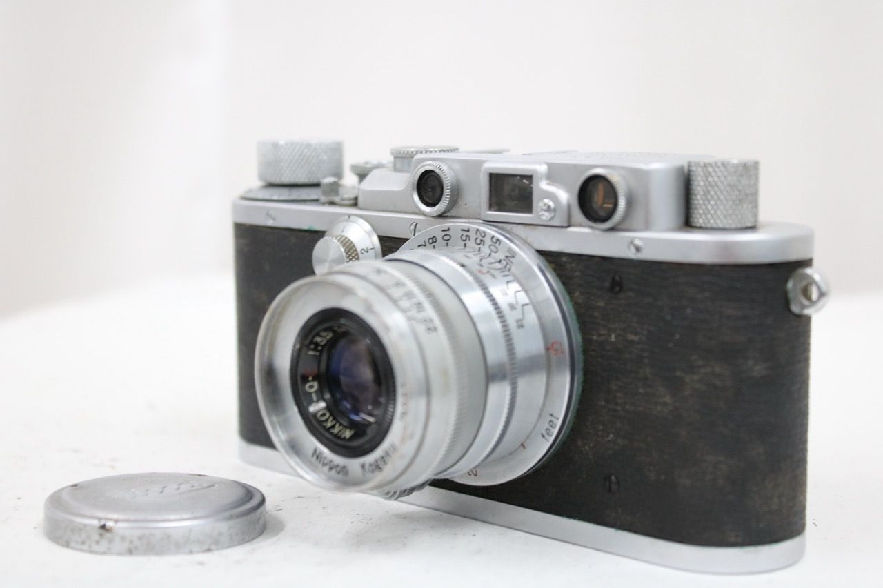 【訳あり品】 ニッカ Nicca Camera Campany + NIkkor Q C 5cm F3.5 レンジファインダー カメラ e16441 18,761円