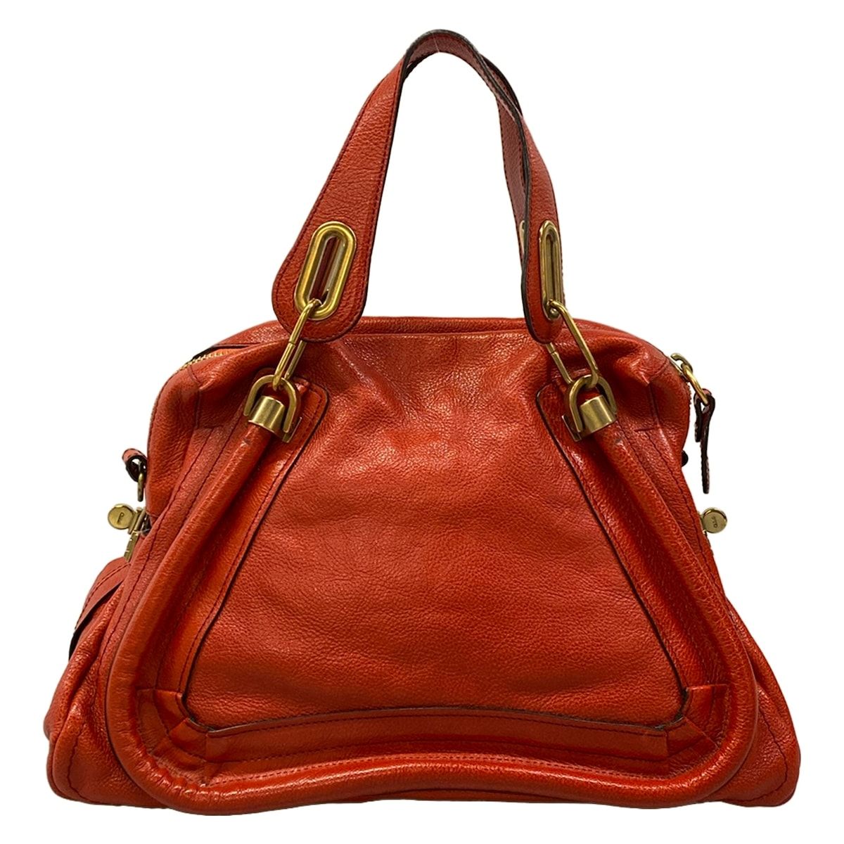 Chloe(クロエ) ハンドバッグ パラティ 8HS891-043 レッド レザー