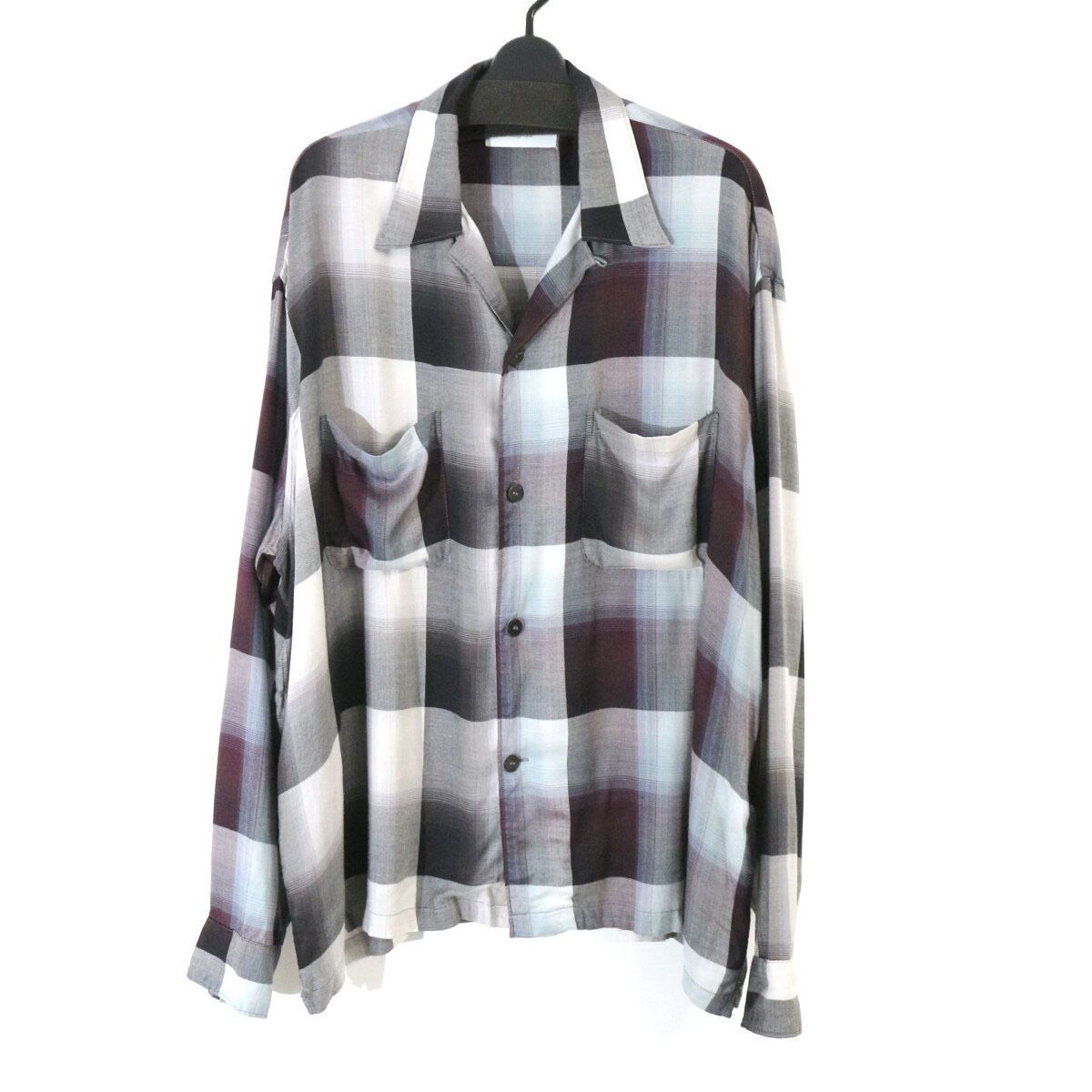 UNUSED × SUGARHILL アンユーズド シュガーヒル 22SS Ombre check open
