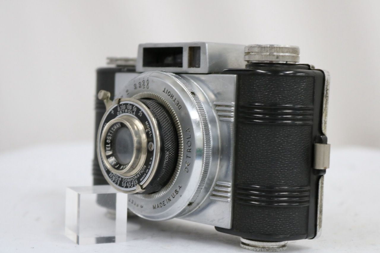 【訳あり品】 DETROLA MODEL E WOLLENSAK 2 INCH F3.5 VELOSTIGMAT カメラ e16536