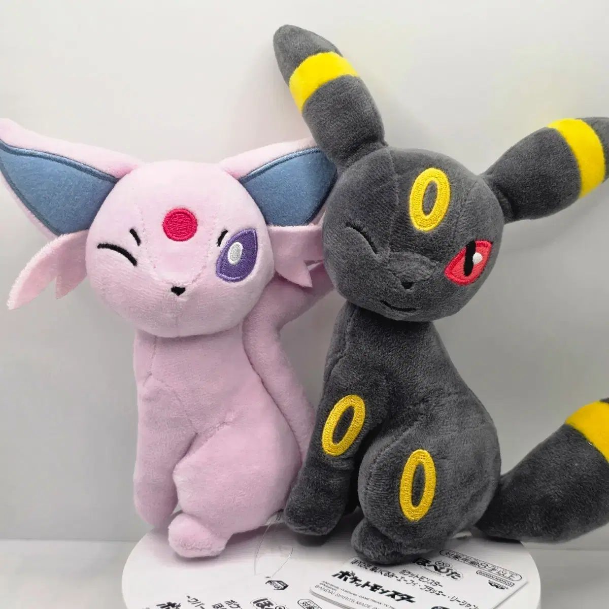 【送料込み】バンプレスト ポケットモンスター ブラッキー&エーフィ ぴた！でふぉめ ぬいぐるみ 出品