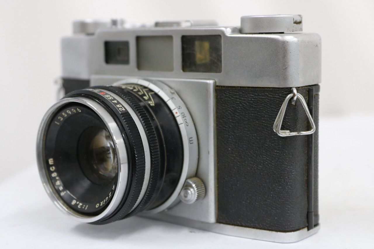【返品保証】 オリンパス Olympus 35-S E.ZUIKO 4.8cm F2.8 レンジファインダー カメラ e16562