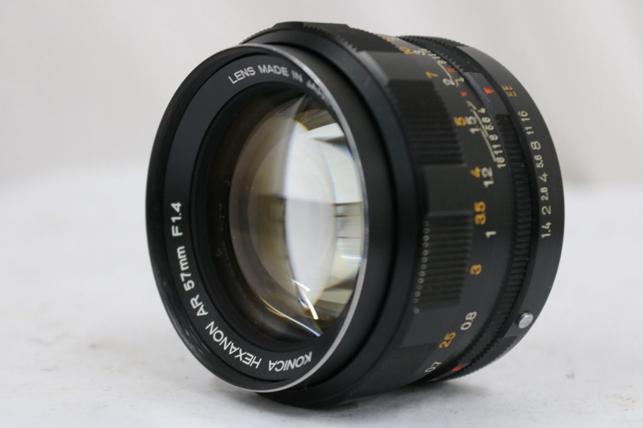 [Return Guarantee] Konica Konica HEXANON AR 57mm F1.4 lens e16616