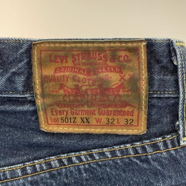 【中古】LEVI'S LVC 501Z XX USA製 デニムパンツ サイズW32×L32 PC9-50154-0001 インディゴブルー[91][240091415709] 中古】LEVI'S LVC 501Z XX USA製 デニムパンツ サイズW32×L32 PC9