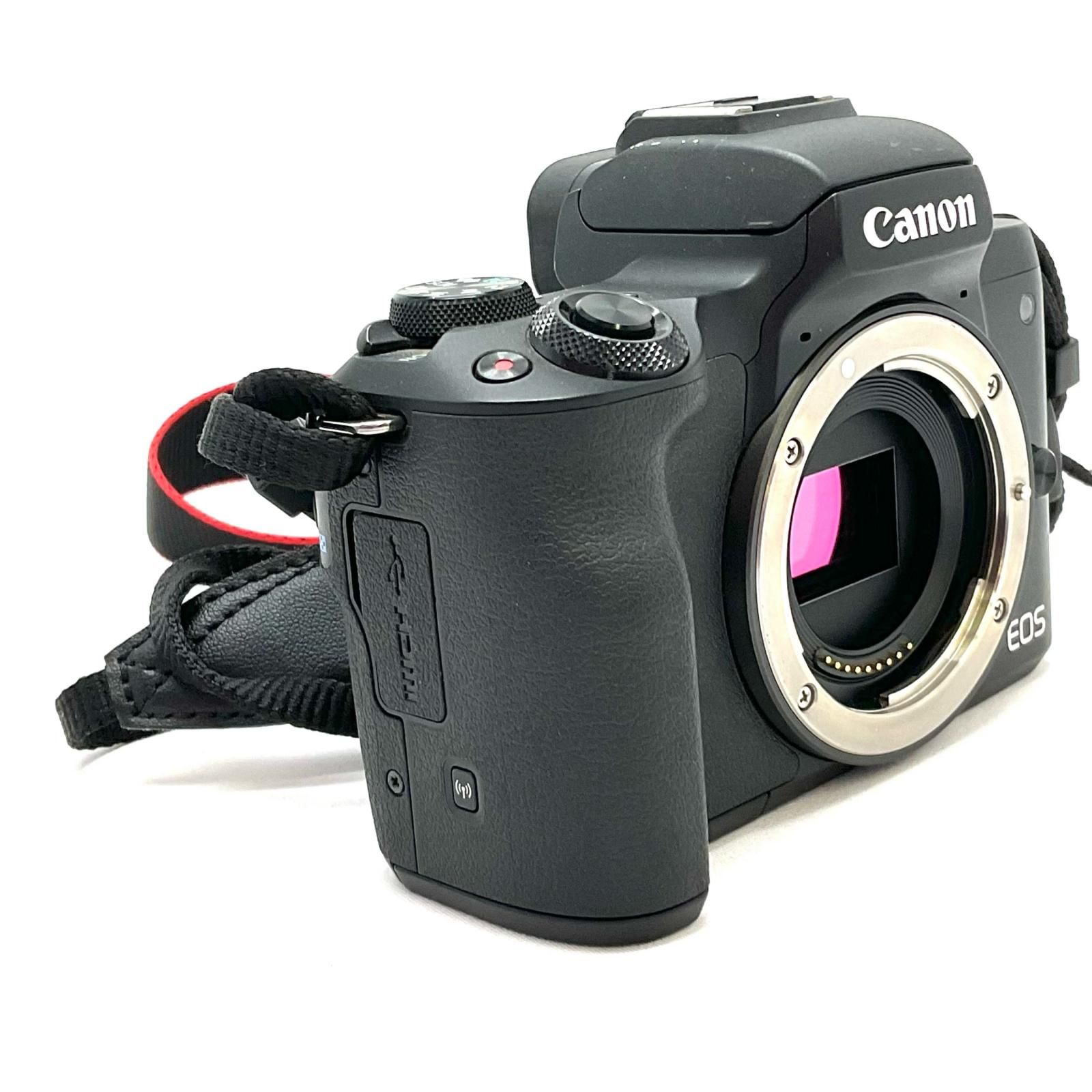 全額返金保証】【最速発送】Canon デジタル一眼 EOS kiss M ボディ