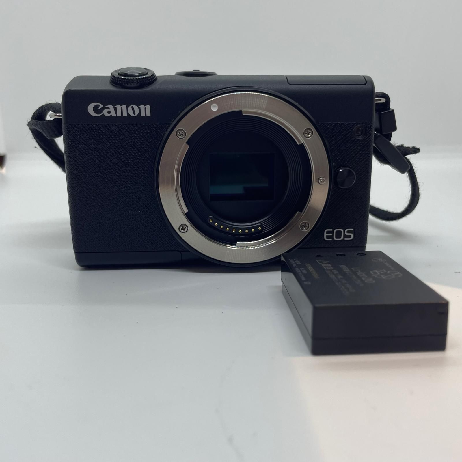 全額返金保証】【最速発送】Canon デジタル一眼 EOS M200 ボディ 美品