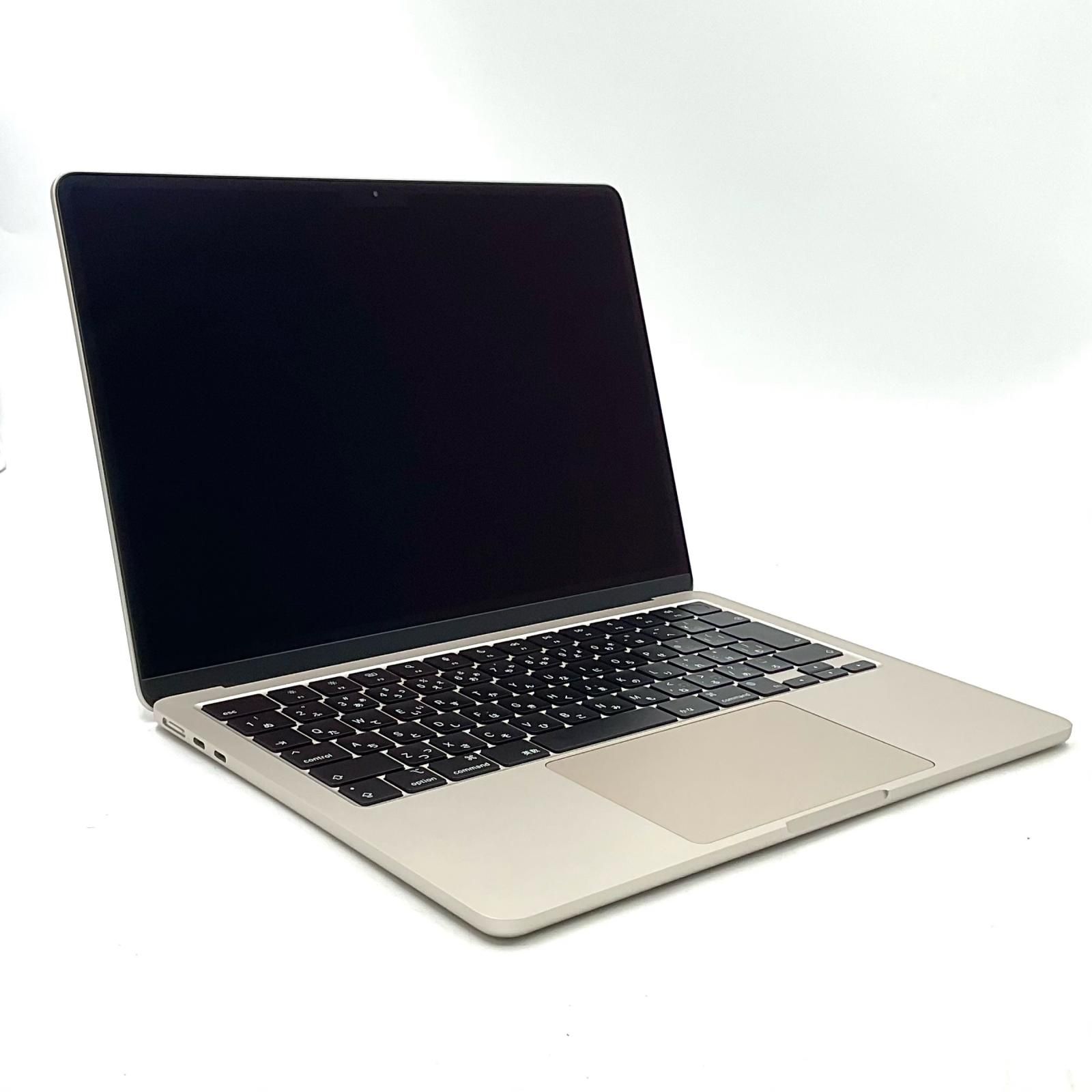 美品 MacBook Air M2 16GB 256GB スターライト 2022 - メルカリ