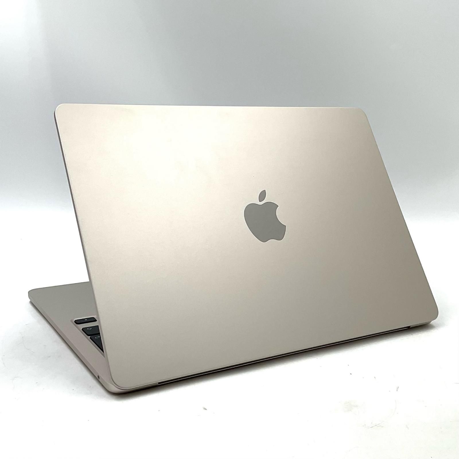 美品】MacBook Air M2 16GB/256GB スターライト - メルカリ