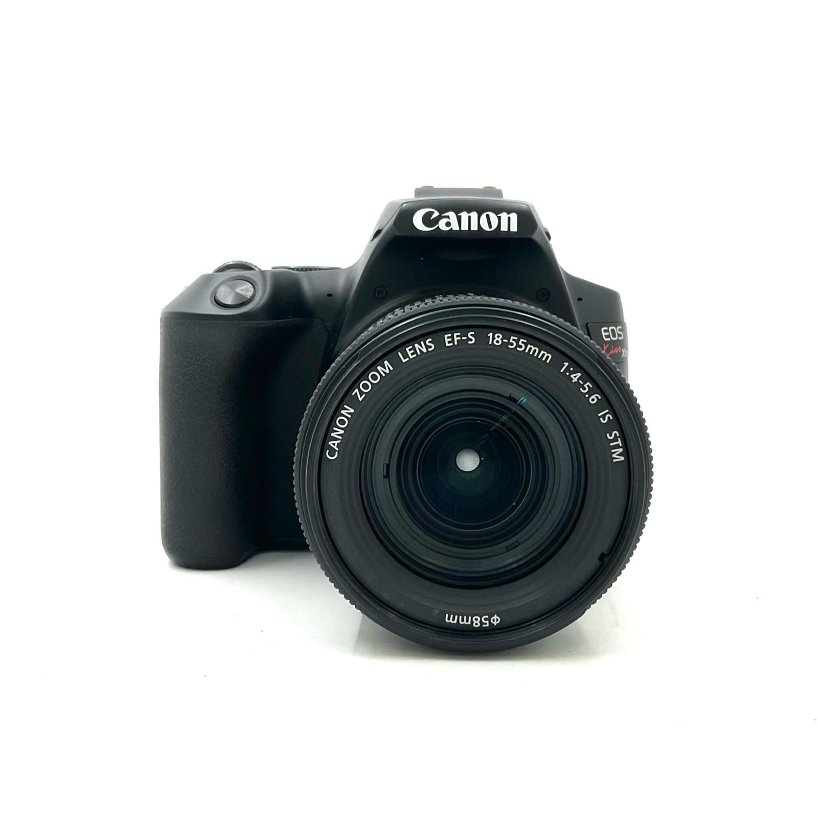 【全額返金保証】【最速発送】Canon デジタル一眼 EOS Kiss X10 EF-S18-55 IS STM レンズキット ブラック 美品 動作確認済 42,576円