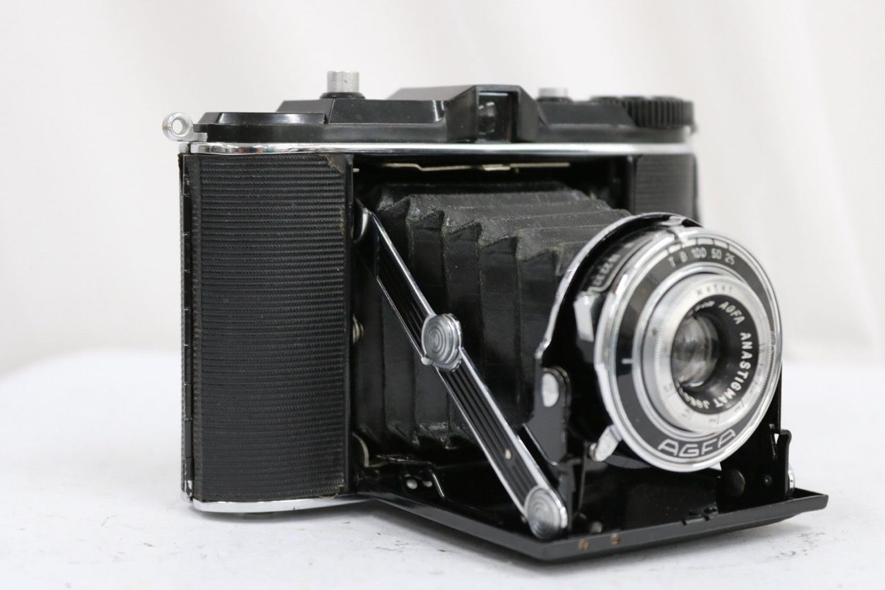 【返品保証】 アグファ Agfa JSOLETTE 8.5cm F6.3 蛇腹カメラ e16635