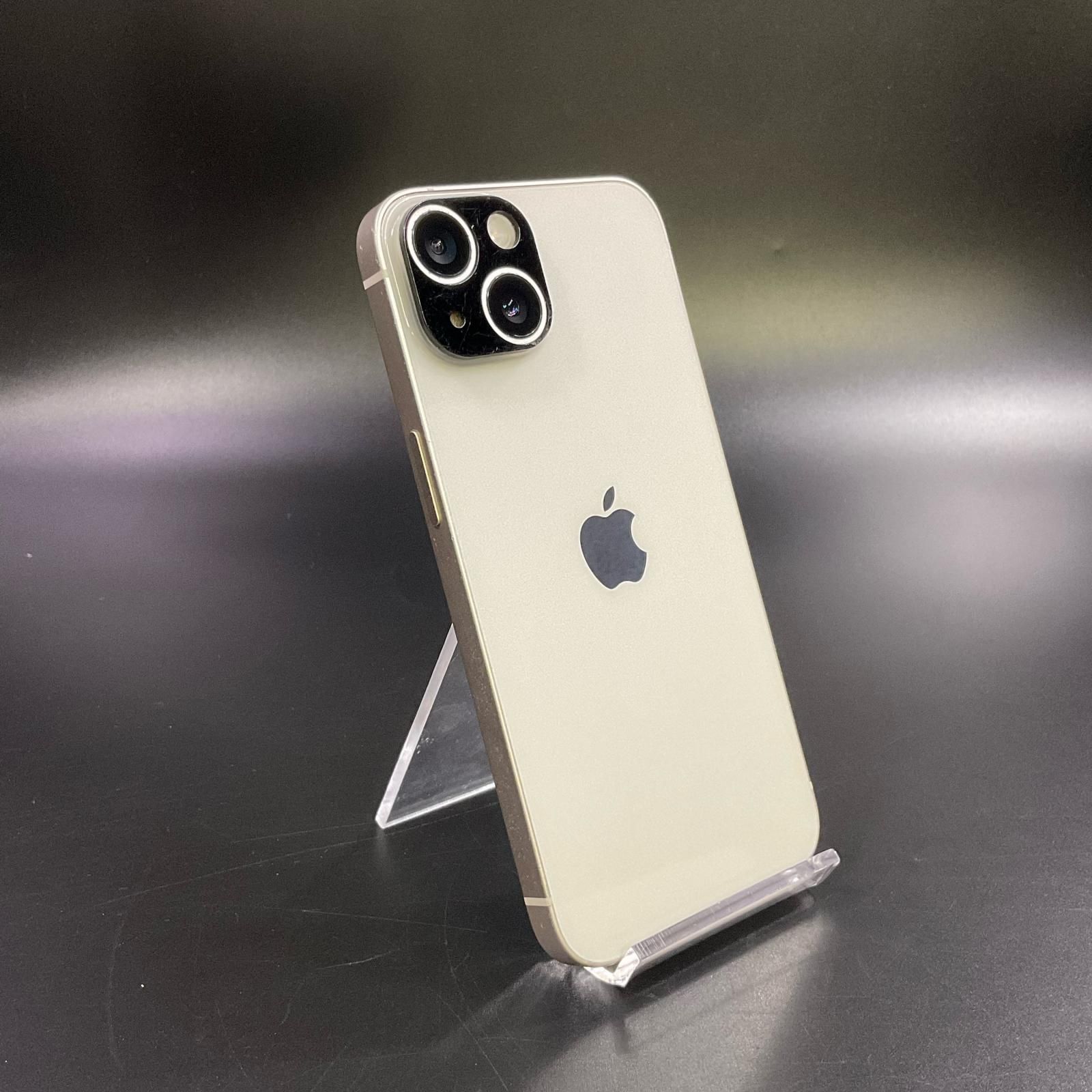 iPhone 14 128GB スターライト SIMフリー 白ロム - メルカリ