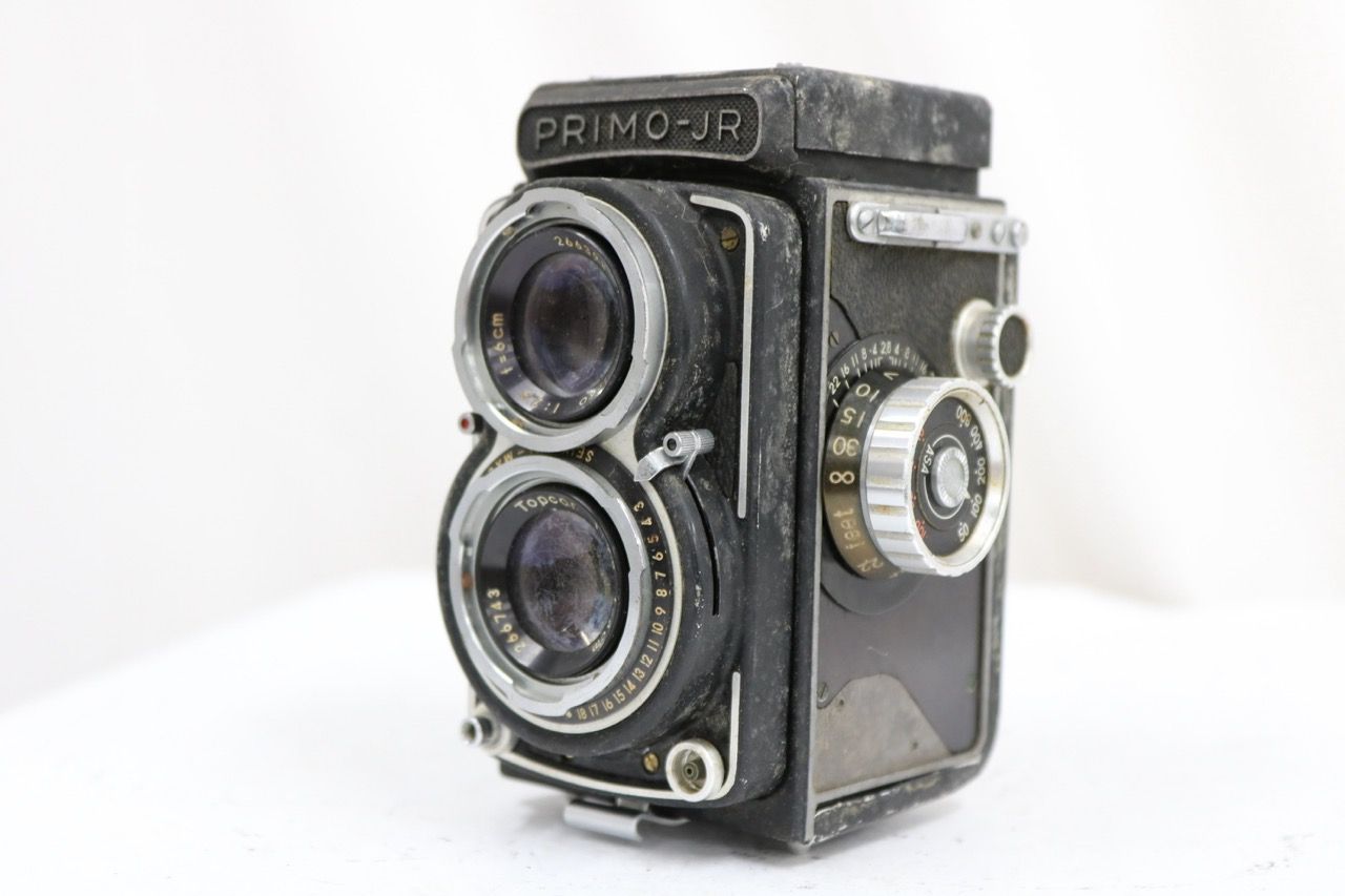 訳あり品】 PRIMO-JR Topcor 6cm F2.8 二眼カメラ e16664 - メルカリ