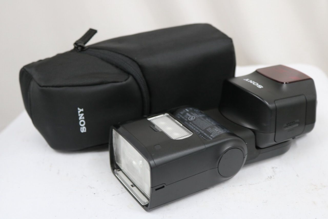 【美品 返品保証】 ソニー Sony HVL-F60M FLASH ケース付き ストロボ e16672 22,750円