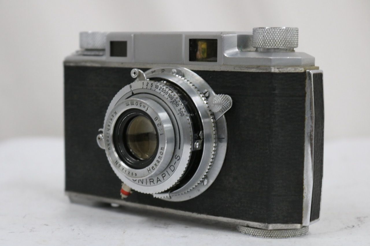 【返品保証】 コニカ KONICA Hexanon 50mm F2.8 レンジファインダー カメラ e16682