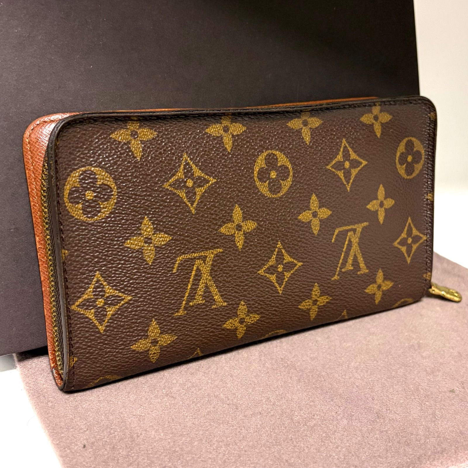 y48 ポルト モネ ジップ Louis Vuitton ルイ ヴィトン モノグラム 長