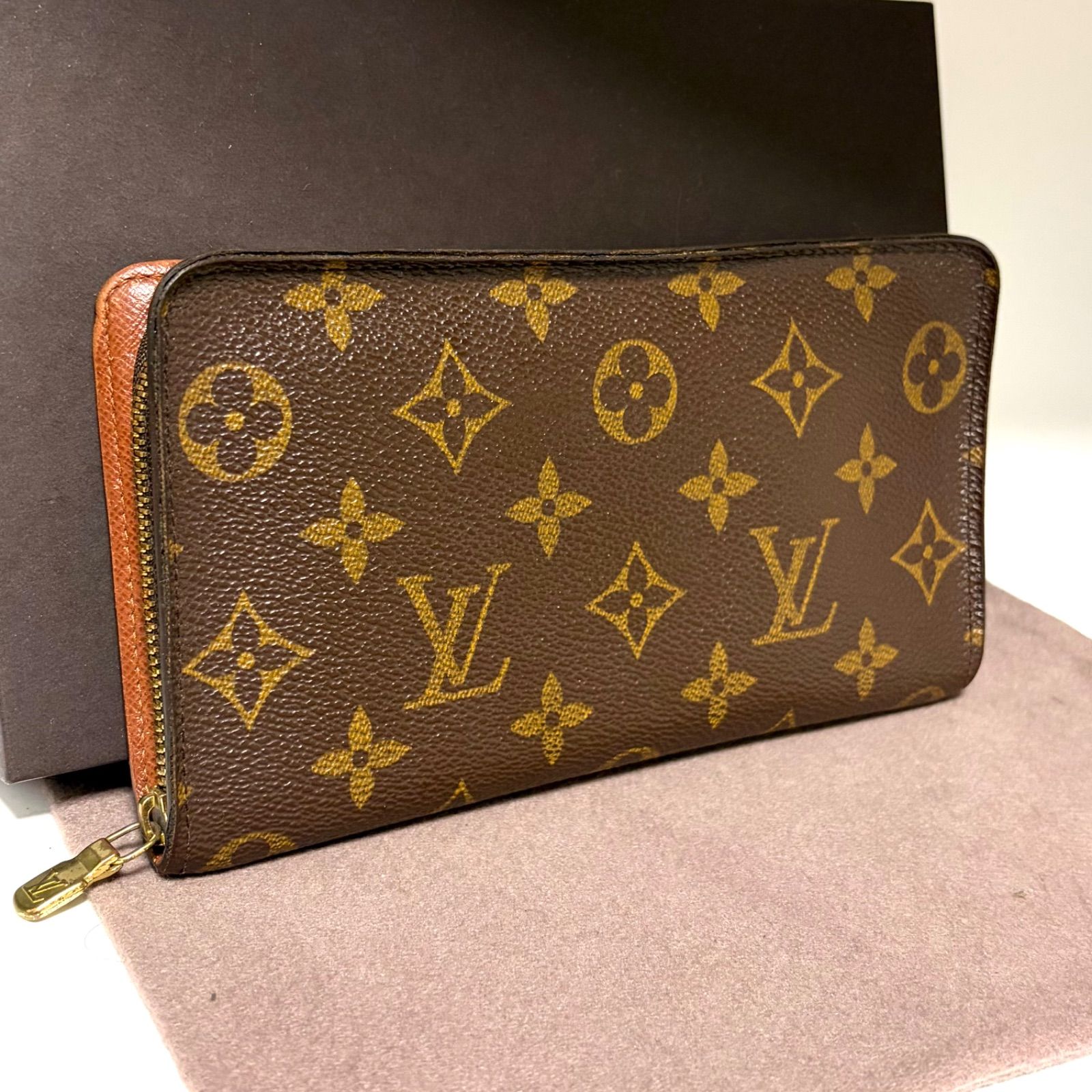 y48 ポルト モネ ジップ Louis Vuitton ルイ ヴィトン モノグラム 長