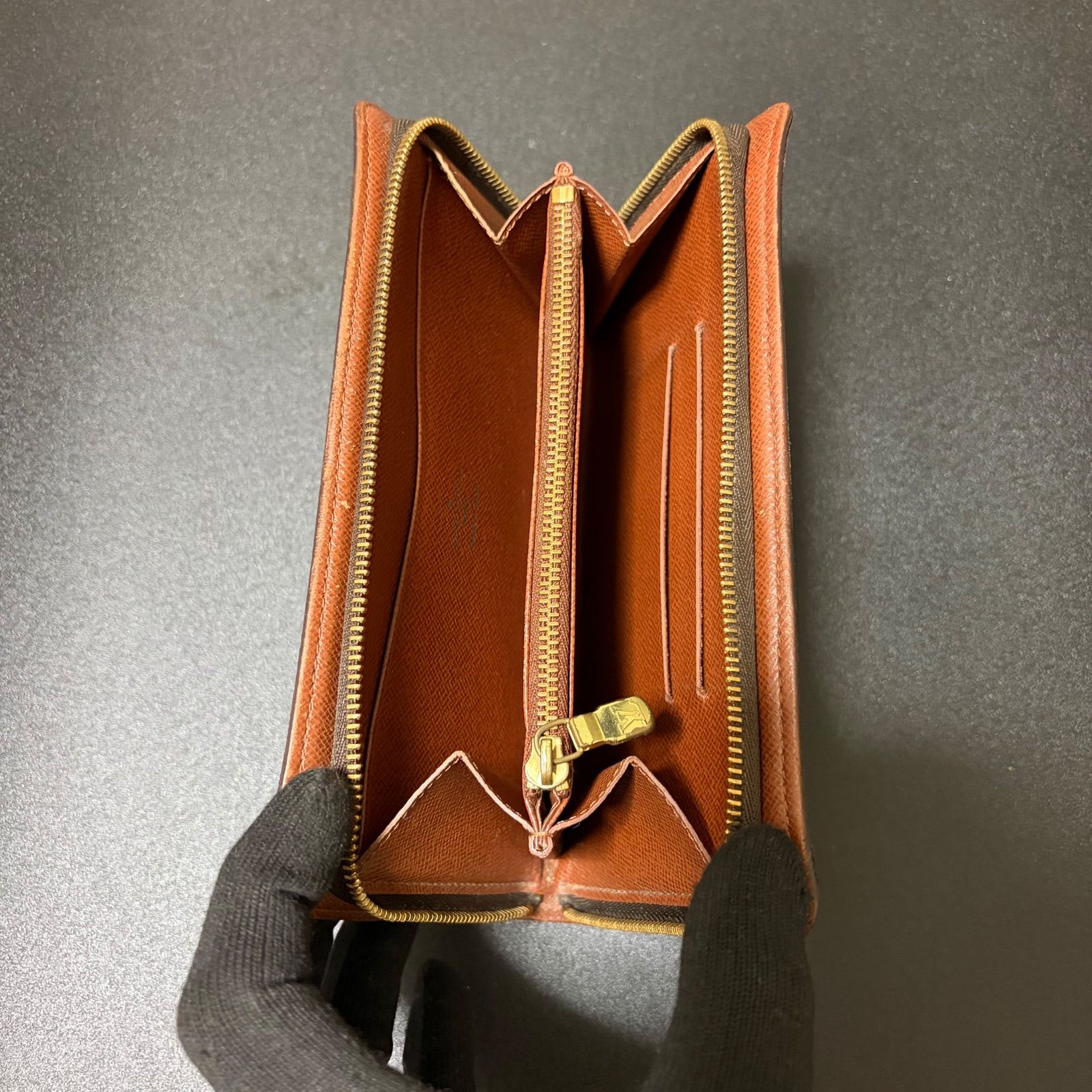 y48 ポルト モネ ジップ Louis Vuitton ルイ ヴィトン モノグラム 長