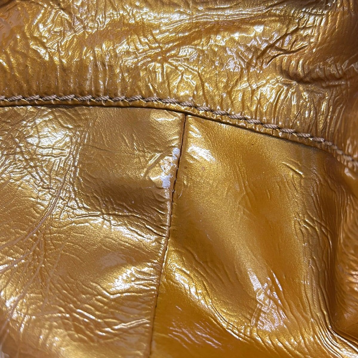 LOEWE(ロエベ) ハンドバッグ ナッパアイレ ダークイエロー×ブラウン 