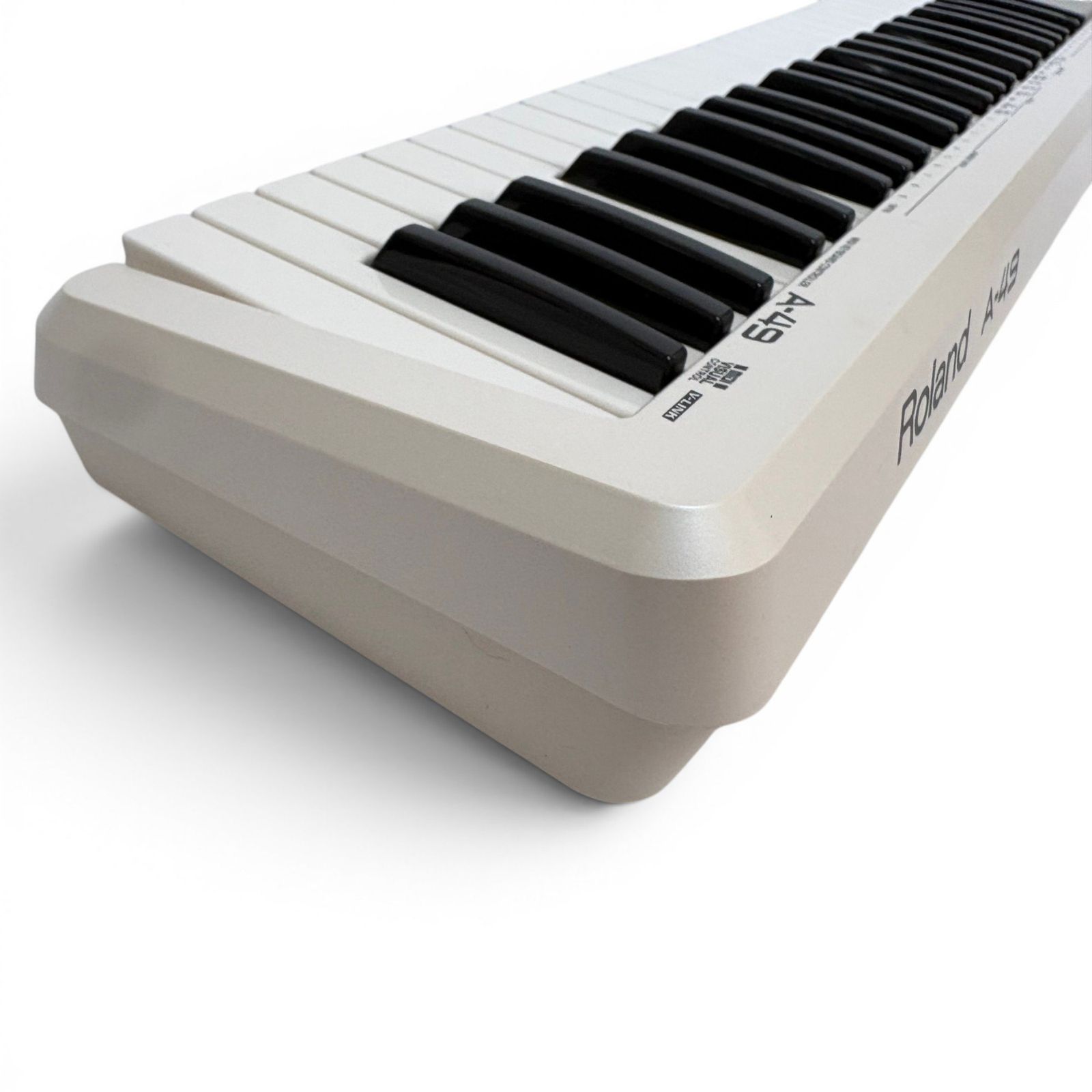 ◇ ローランド Roland MIDIキーボード A-49 WH ホワイト 49鍵盤 音楽