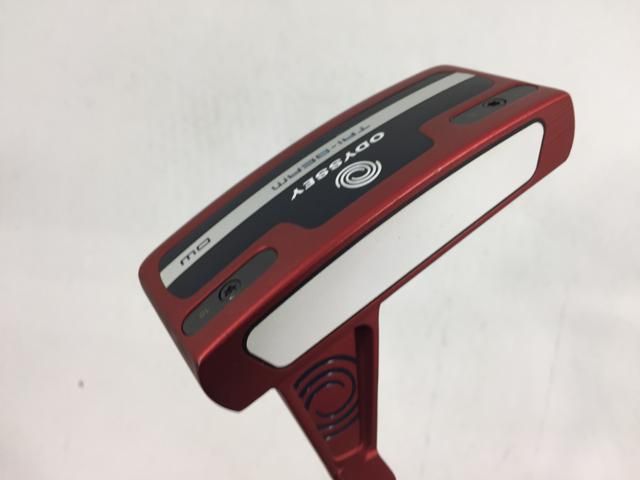 返品OK 【中古ゴルフクラブ】【美品】オデッセイ TRI-BEAM RED (トライビーム レッド) DOUBLE WIDE CH パター 2024 STROKE LAB(ストローク ラボ) 70C RED シャフト パター