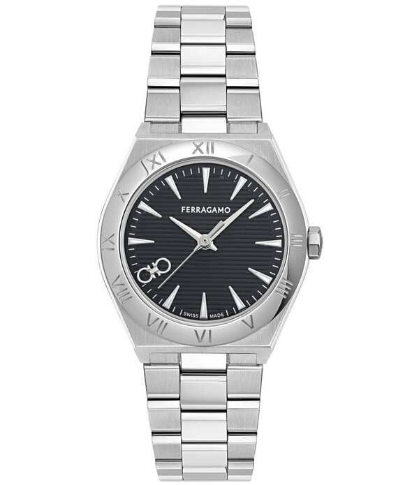 サルヴァトーレ フェラガモ レディース アクセサリー 腕時計 Tシャツ Salvatore Ferragamo Womens Vega Upper East Quartz Analog Stainle