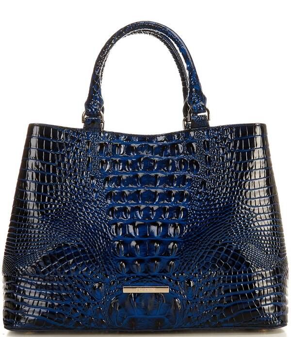 ブランミン レディース バッグ BRAHMIN Melbourne Collection Small Denise Satchel Bag Anchor