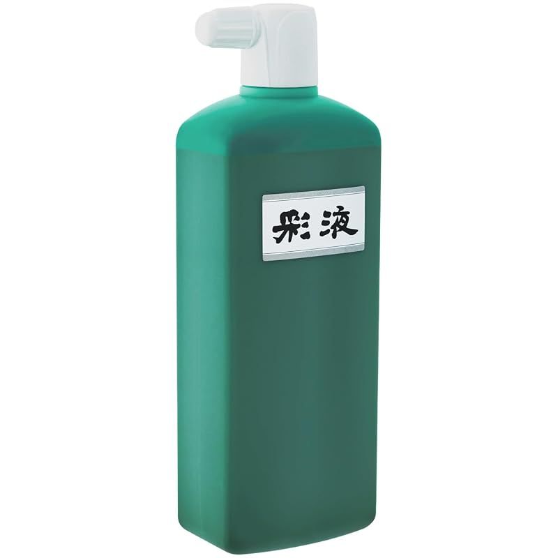 【新品】 墨運堂 彩液 緑 500ml 1