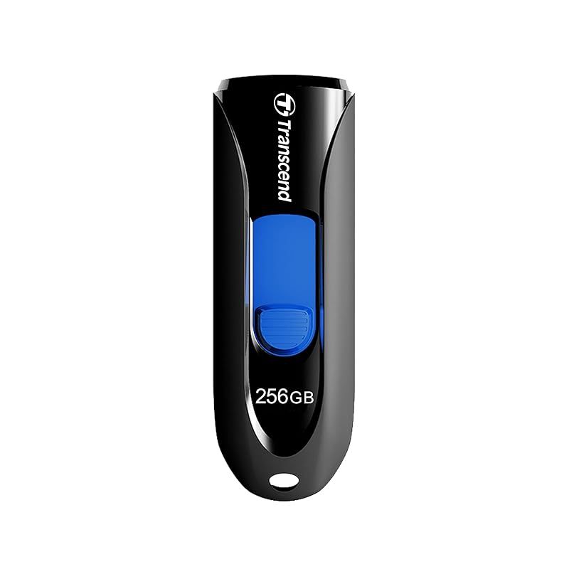 【新品】 トランセンド USBメモリ 256GB USB 3.1 スライド式【データ復旧ソフト無償提供】PS4動作確認済 TS256GJF790K