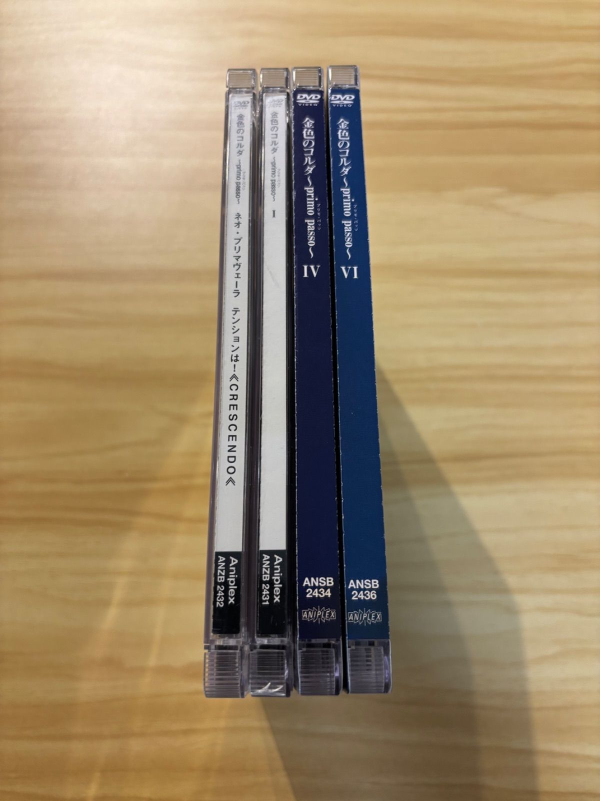 中古][DVD] 金色のコルダ 〜primo passo 〜 4点セット／(Ⅰ、Ⅳ、Ⅵ