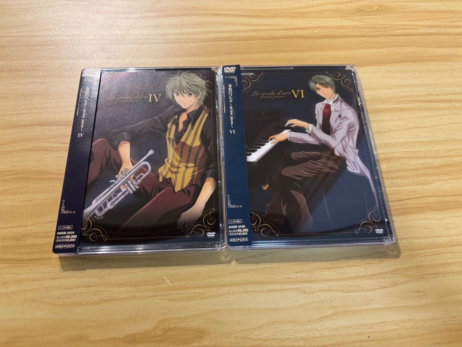 中古][DVD] 金色のコルダ 〜primo passo 〜 4点セット／(Ⅰ、Ⅳ、Ⅵ