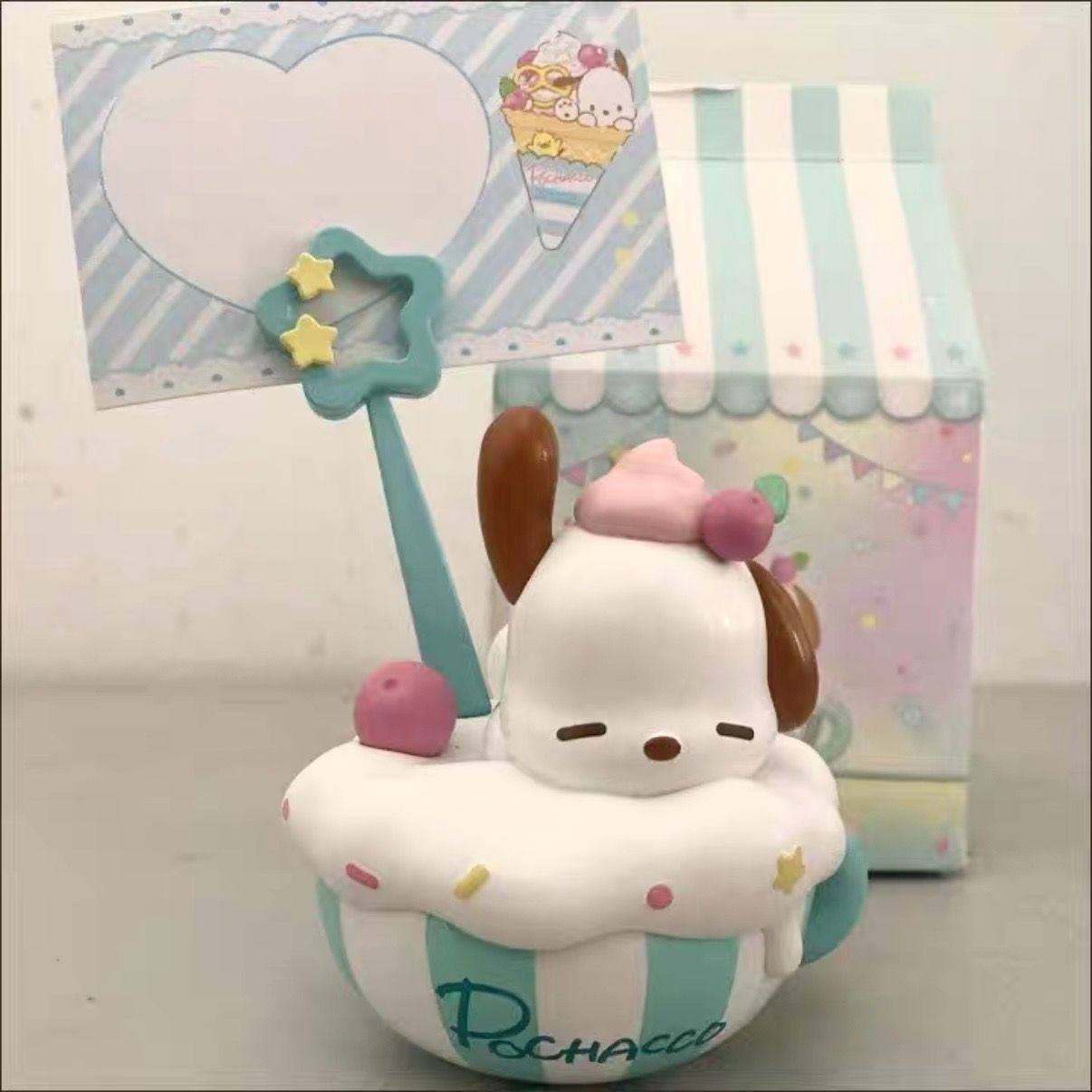 Sanrio サンリオ 海外限定 甜品シリーズ メモスタンド フィギュア 置物