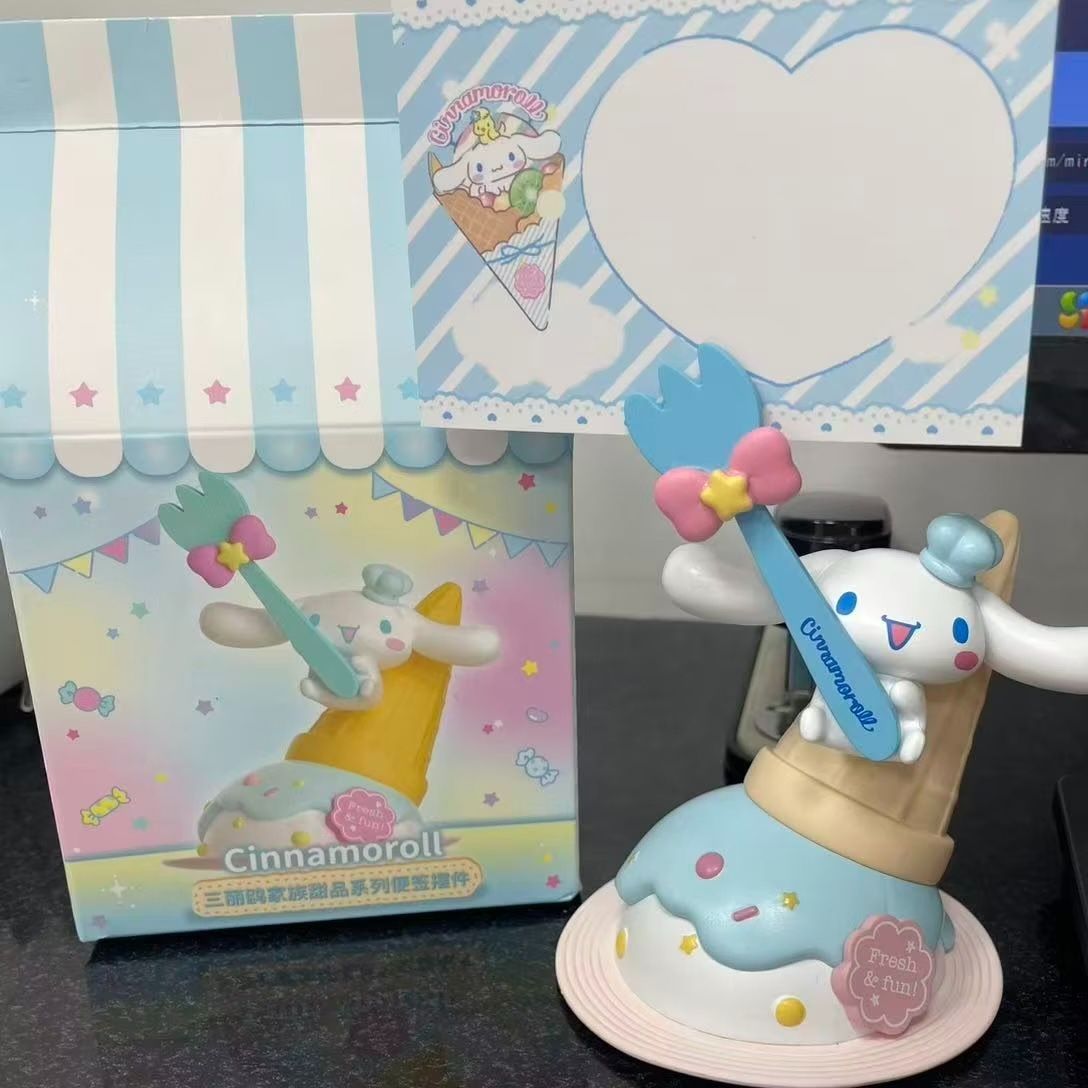 Sanrio サンリオ 海外限定 甜品シリーズ メモスタンド フィギュア 置物