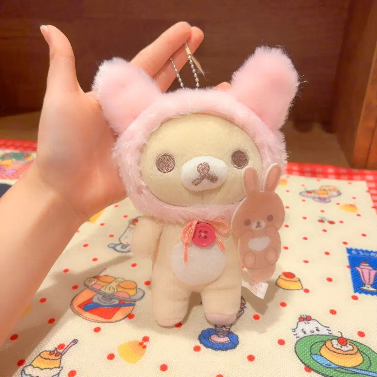 クラシック San-X コリラックマ うさぎ ぬいぐるみ キーホルダー