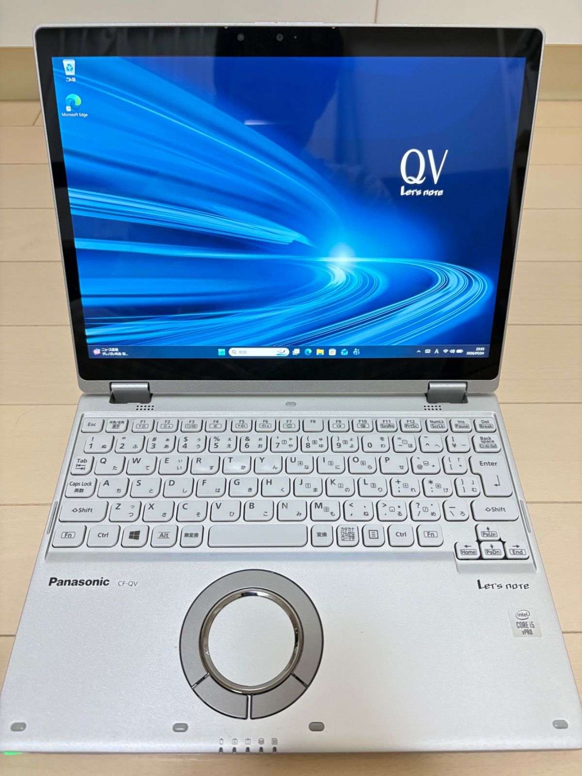 Let's note CF-QV9 10世代i5 LTE 中古ノートPC - メルカリ