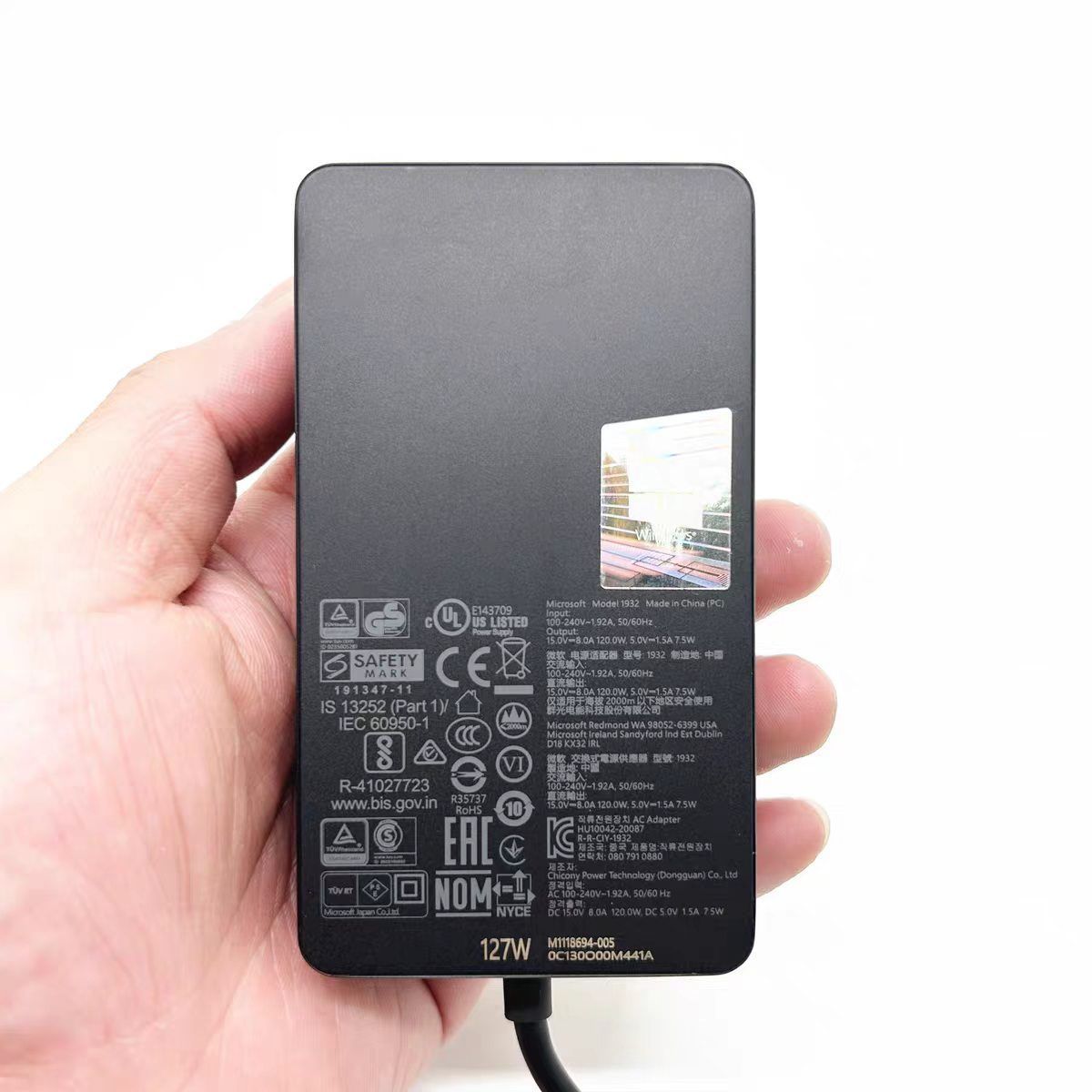 GWも休まず発送】新品 純正品 Microsoft Surface 127W 型番1932 15.0V