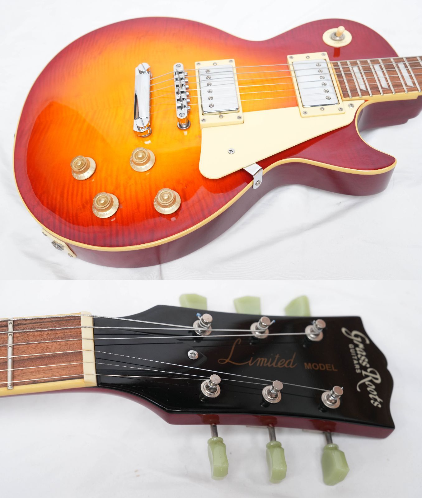 ☆Grass Roots by ESP G-LP-60S Cherry Sunburst レスポール