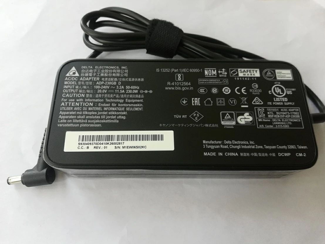 純正新品 DELTA ADP-230GB D 20V11.5A ACアダプター 7,357円