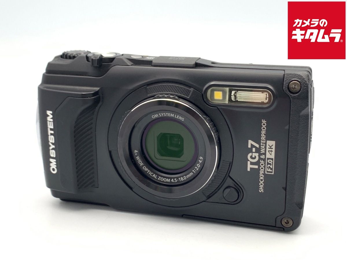 【中古】 【並品】 OM SYSTEM Tough TG-7 BLK ブラック