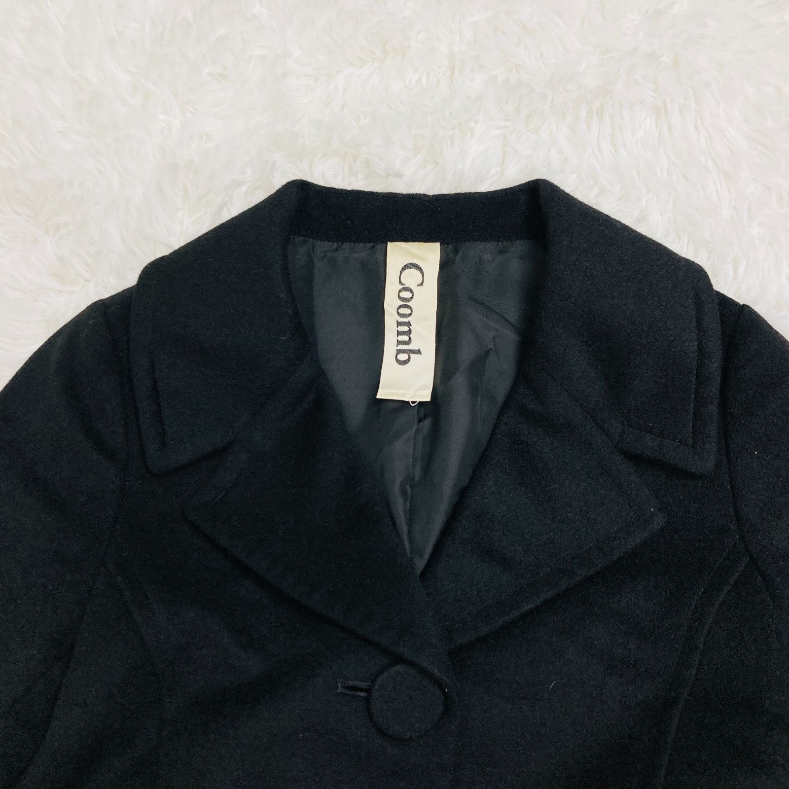 レディース COOMB クーム コート ブラック 美品