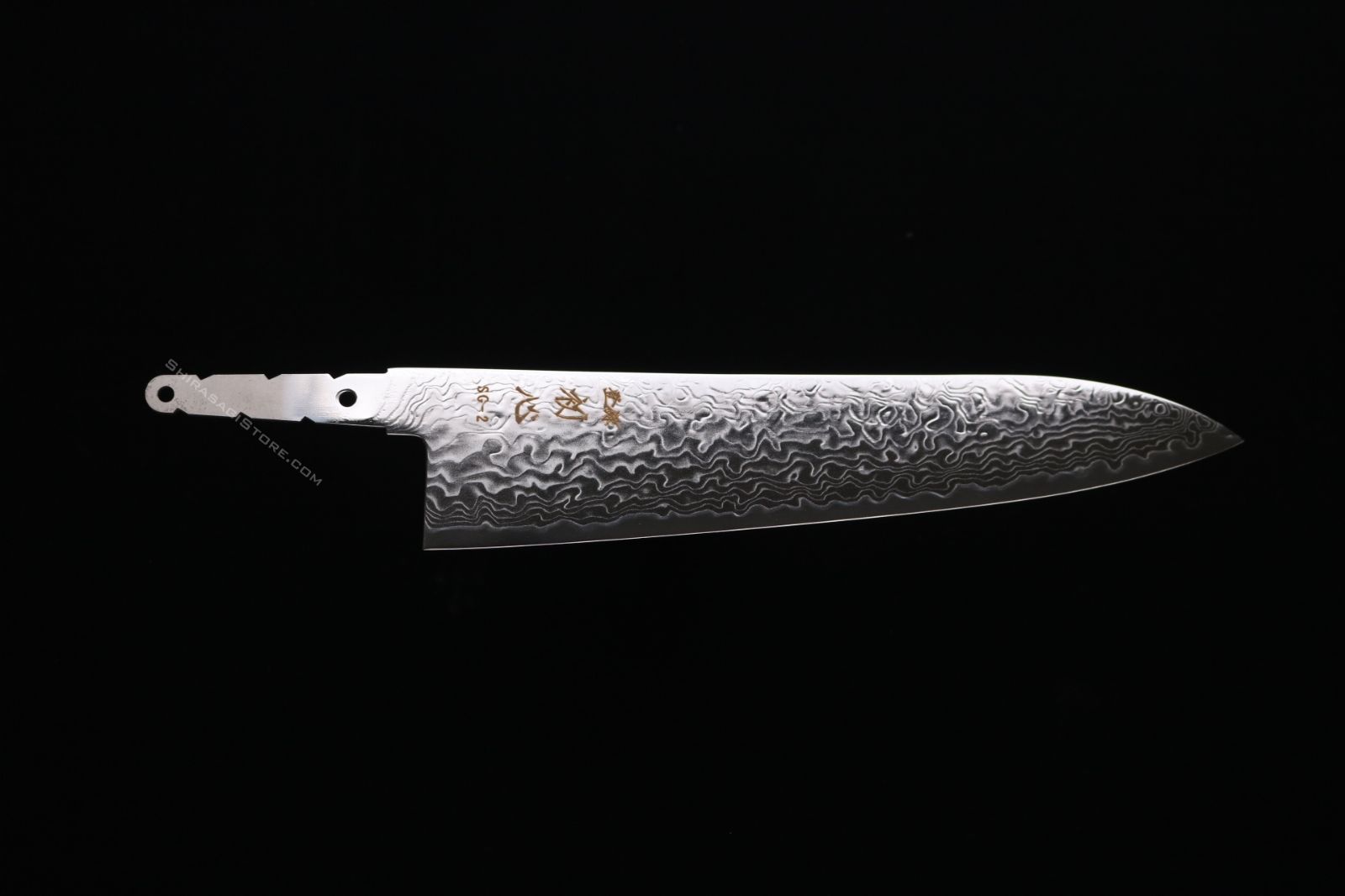 初心【流氷】牛刀 包丁 スーパーゴールド2 (SG2) ダマスカス鋼 210mm 刃のみ 17,710円