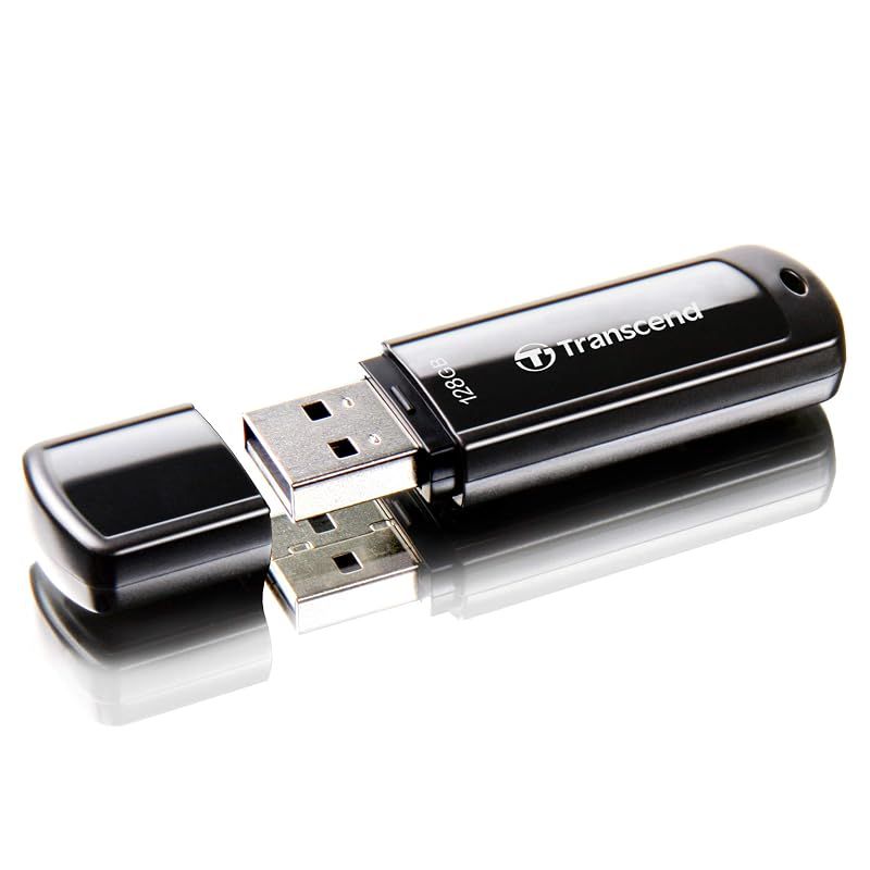 【新品】 トランセンドジャパン トランセンド USBメモリ 128GB USB 3.1 キャップ式【データ復旧ソフト無償提供】PS4動作確認済 TS128GJF700 ブラック