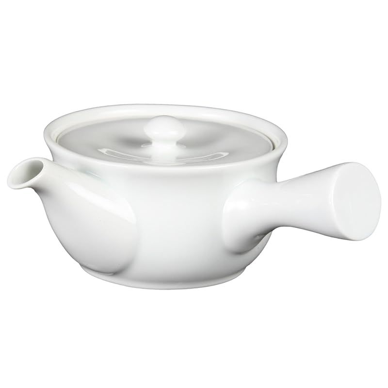 【新品】 波佐見焼 白磁 まんてん 急須 (中) 40619