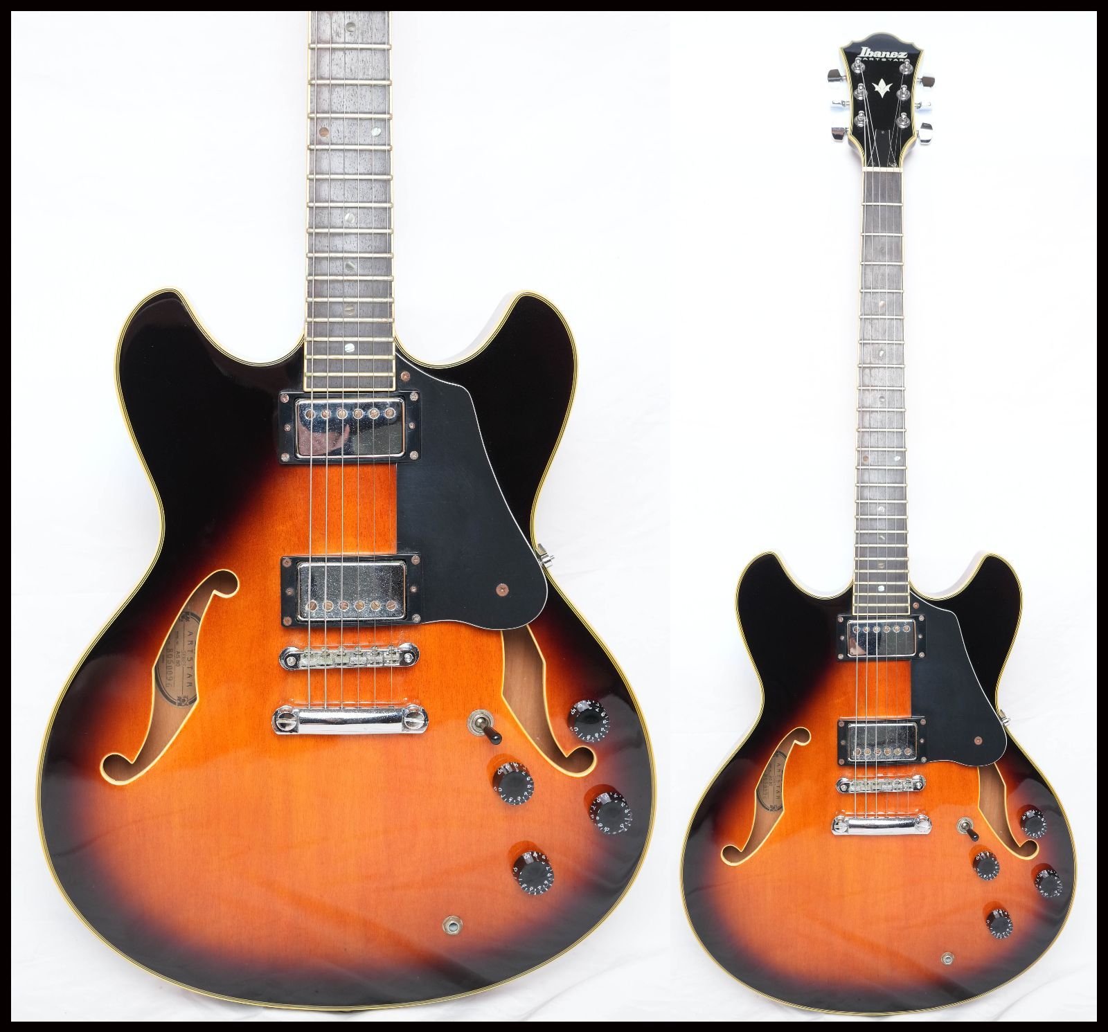☆IBANEZ ARTSTAR AS-80 Vintage Sunburst セミアコ 90年代 状態良好