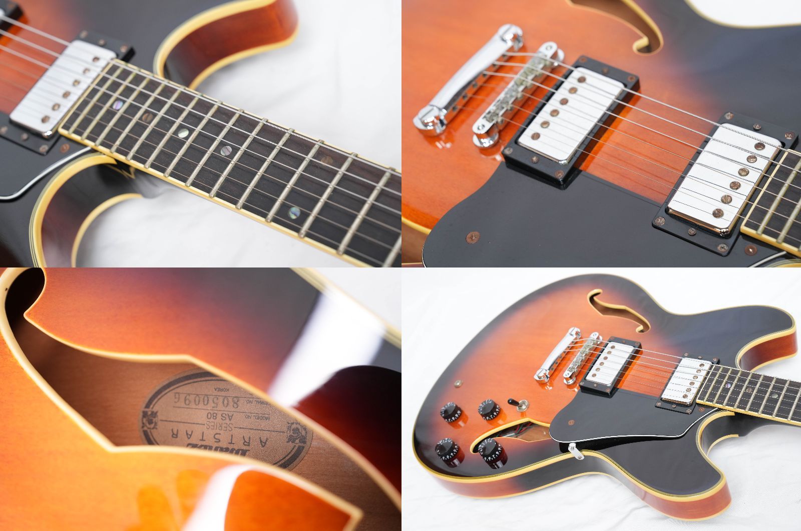 ☆IBANEZ ARTSTAR AS-80 Vintage Sunburst セミアコ 90年代 状態良好