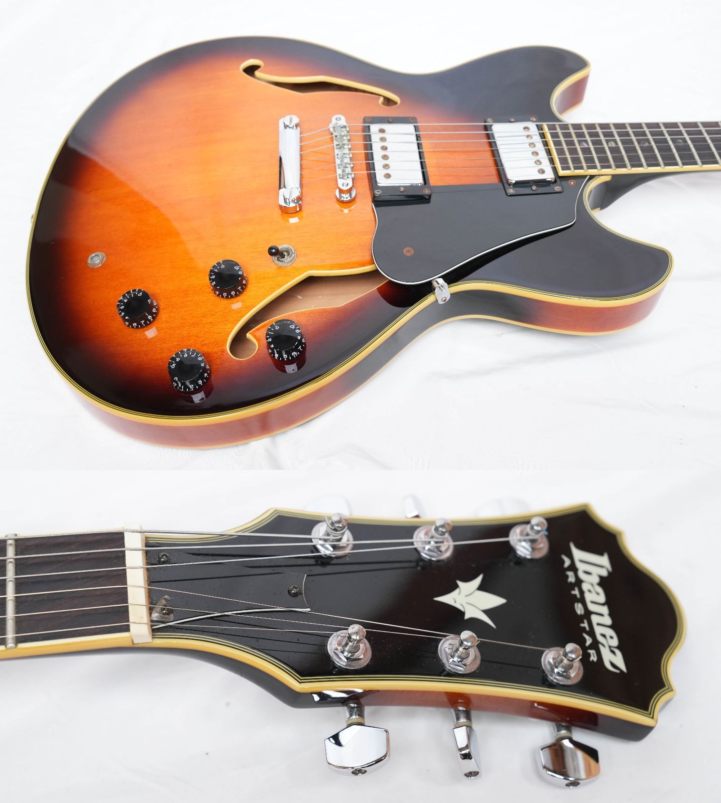 ☆IBANEZ ARTSTAR AS-80 Vintage Sunburst セミアコ 90年代 状態良好